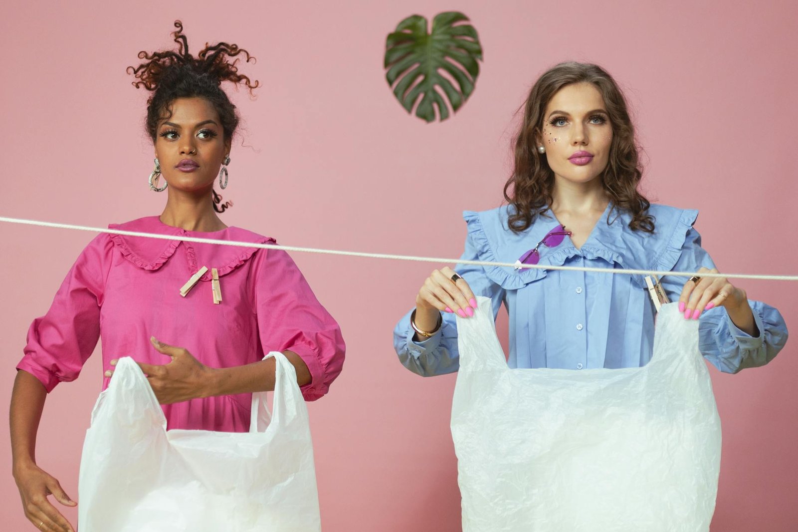 Sustainable Fashion - Fashion - women holding plastic bags women holding plastic bags